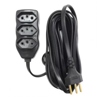 Extensão 2 Metros 2P+T 10A - Cód 20255