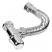 Sifão Copo Sanfonado Cromado - cód 3663 - CROMADO