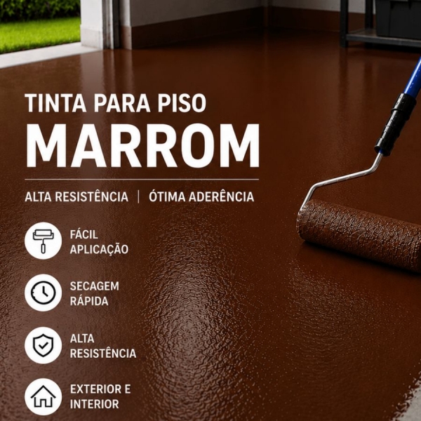 Irapiso Tinta para Piso Premium 3,6L - Irajá - MARROM