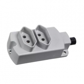 Tomada em Barra Multipla 2P+T 250V 20A/10A - Cód 31394