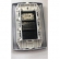 Placa 4x2 C/Suporte 3 Modulos Cego - PRETO FOSCO