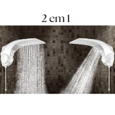 Chuveiro Duo Shower Quadra Turbo Multitemperatura - 220V 7500W  - cód 396