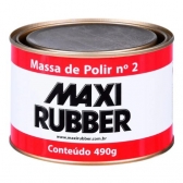 Massa de Polir N°2 - 490g  Maxi Rubber - MAXI RUBBER