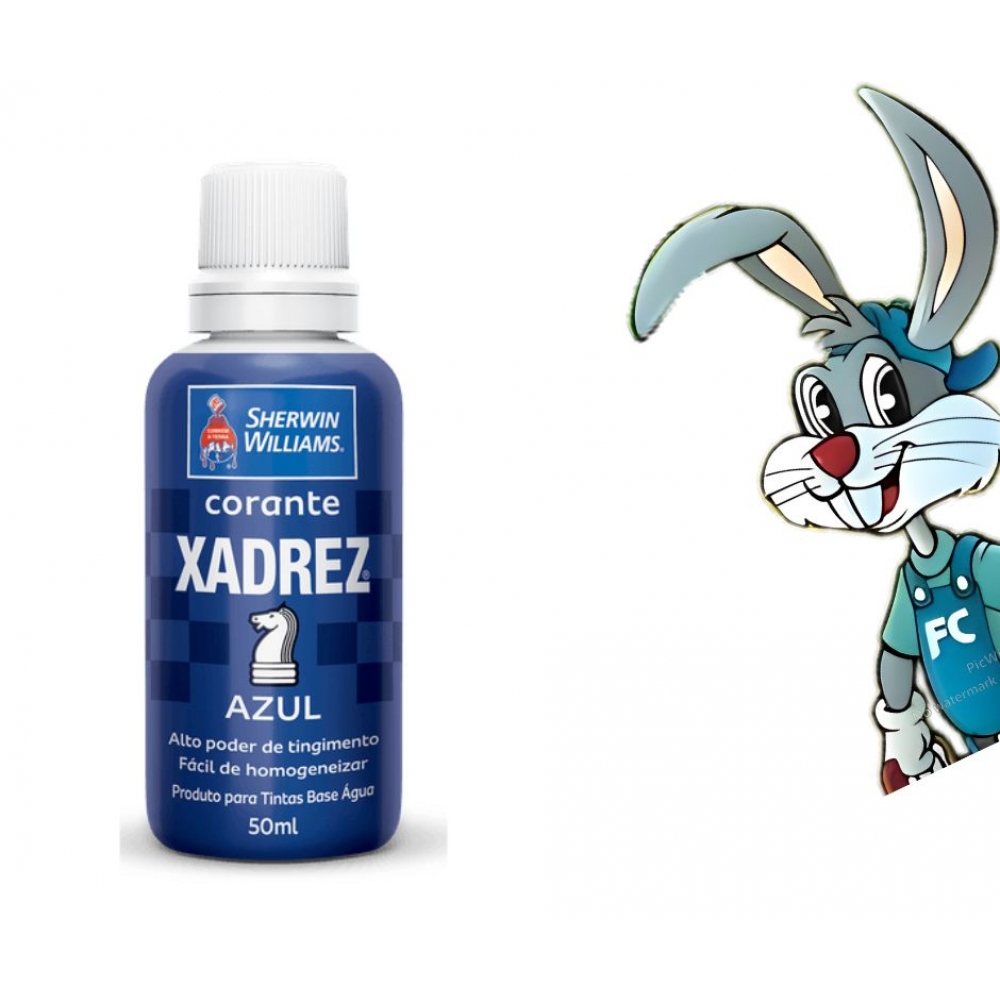 Corante Azul 50ml - Base D`Água - cód 5183 - SHEWIN-WILLAMS