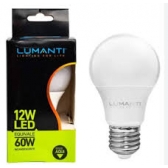 LÂMPADA LED BULBO 12W LUMANTI