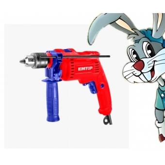 Furadeira Elétrica EmTop 680W - 220V - cód 31862