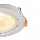 Spot Led Redondo Embutir - 5w 3000k - Cód 31371 - LUZ QUENTE