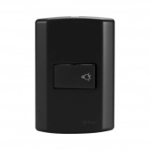 Interruptor Pulsador para Minuteira  1 Tecla 250V -  Grafite