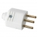 Plug Macho 2P + T 10A 250V - Cód 5817 - MARGIRIUS