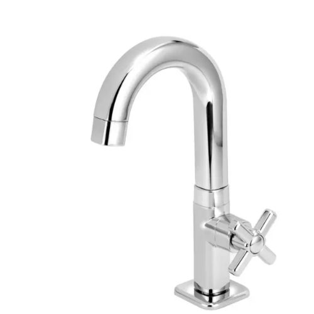 Torneira Bica Lavavatório Quadrada C-31 Cro Cód: 35438 - LINHA SINK