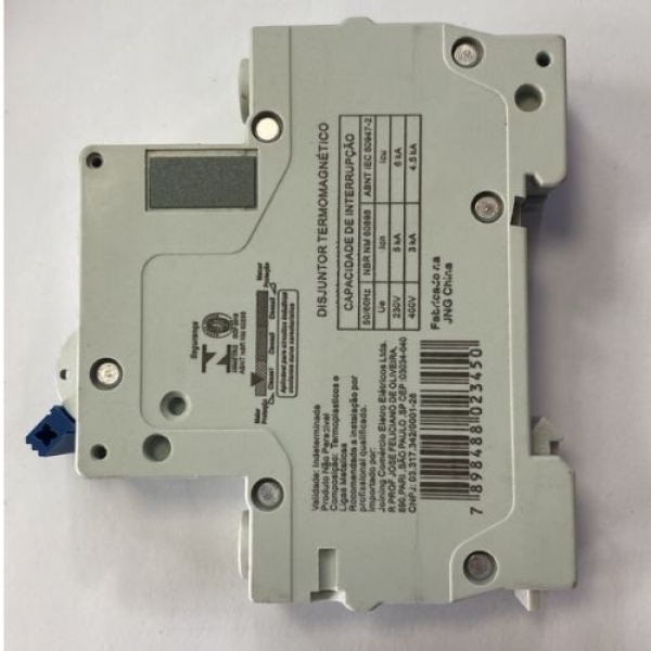 Disjuntor Unipolar JNG C50A - Cód 16462