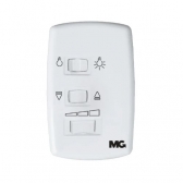 Controle Ventilador De Teto Margirius 220v - Cód 1082 - BRANCO