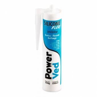 Adesivo Poliuretano 250ml  Pu 40 Vidro Metal Juntas Dilatação Power
