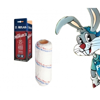 Rolo Atlas Monarca De Microfibra 23cm  - cód 29592