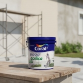 Massa Acrílica Coral 5,7kg Interior e Exterior - Coral - BALDE