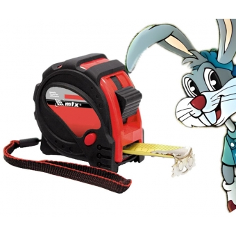 Trena MTX Curta 10M X 25MM com 3 Pontos De Fixação e Gancho Com Ponta Magnética - cód 16034