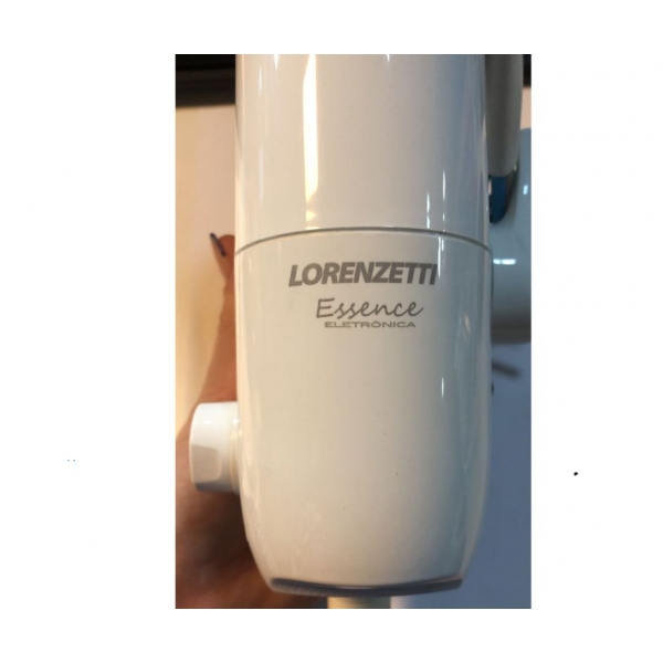 Torneira Eletrônica Essence Lorenzetti Branca Mesa - 5500w - 220v - cód 34280 - LORENZETTI