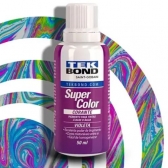 Corante Violeta 50ml - Base D`Água - TEK BOND