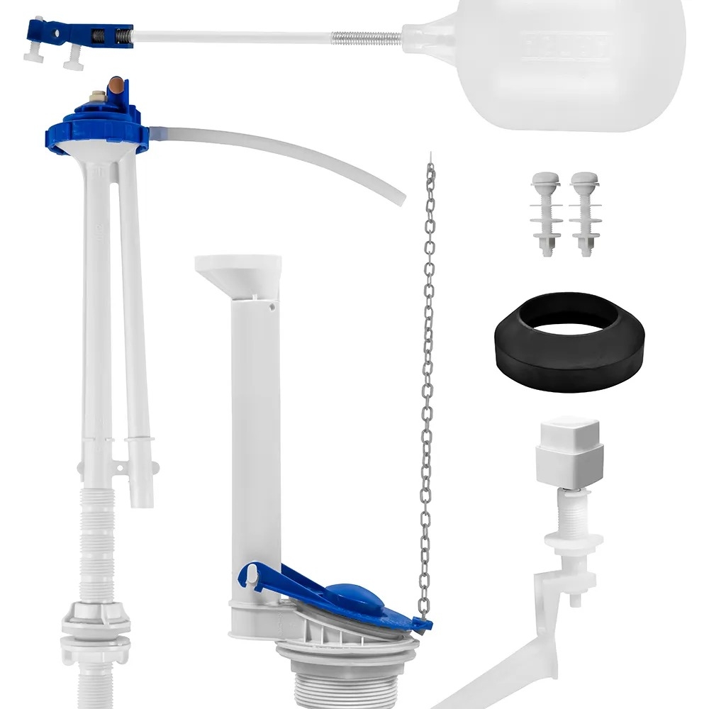 Mecanismo Completo Universal Simples com Botão de Acionamento Lateral Externo Branco - Astra