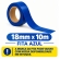 Fita Isolante 18MM x 10M - cód 22853 - 18MM X 10M