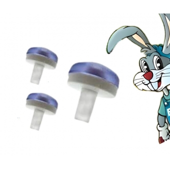 Kit Com 20 Pcs Vedante Carrapeta Para Torneira em Silicone Ou Borracha