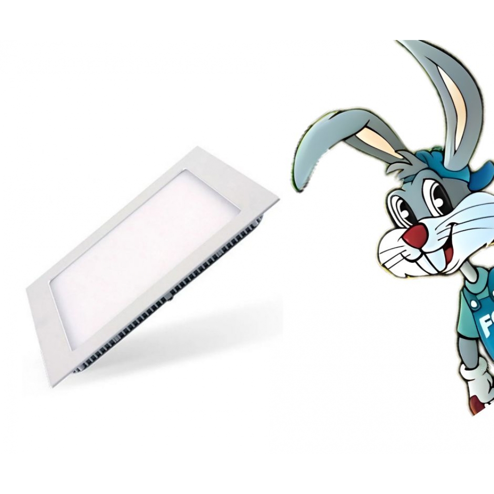 Painel de Embutir Quadrado 18w - cód 34112 - EMBUTIR