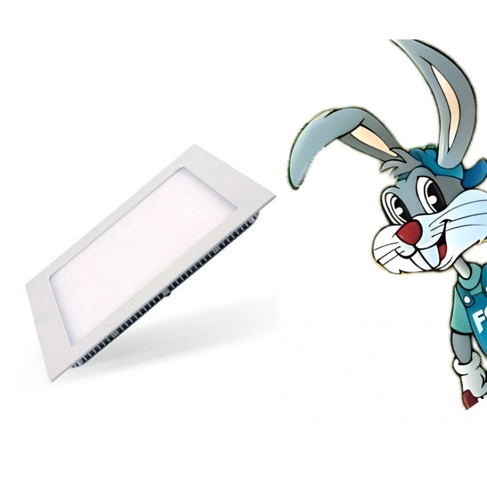 Painel de Embutir Quadrado 18w - cód 34112 - EMBUTIR