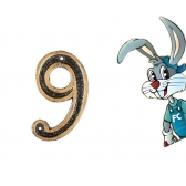 Numero Residenial N 9 - cód 5941 - METALMIG