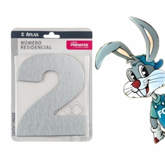 Numero Residencial 0 ADESIVO - cód 22617