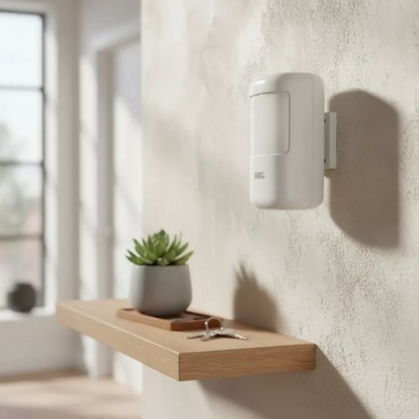 Sensor De Presença Parede Sobrepor Branco - Cód 10335 - PROGRAMÁVEL