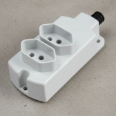 Tomada em Barra Multipla 2P+T 250V 20A/10A - Cód 31394 - MARGIRIUS