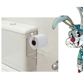 Suporte de Papel Higiênico Caixa Aclopada Cromado DUPLO - cód 14053