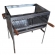 Churrasqueira Inox Retangular Grande Aberta