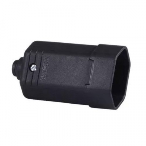 Plug Femea 2p+T 10A Desmontável - Cód 5820 - MARGIRIUS