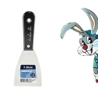 Espatula Cromada Aço 7,5 cm - cód 1062