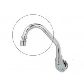 Torneira Movel Parede Metal Com Mecanismo em Abs C-10 cod:1356510