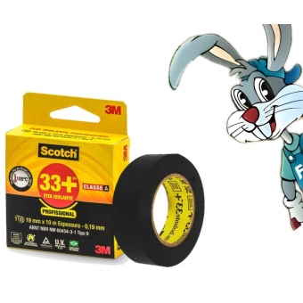 Fita Isolante - 19mm x 10m (33+) - cód 28210