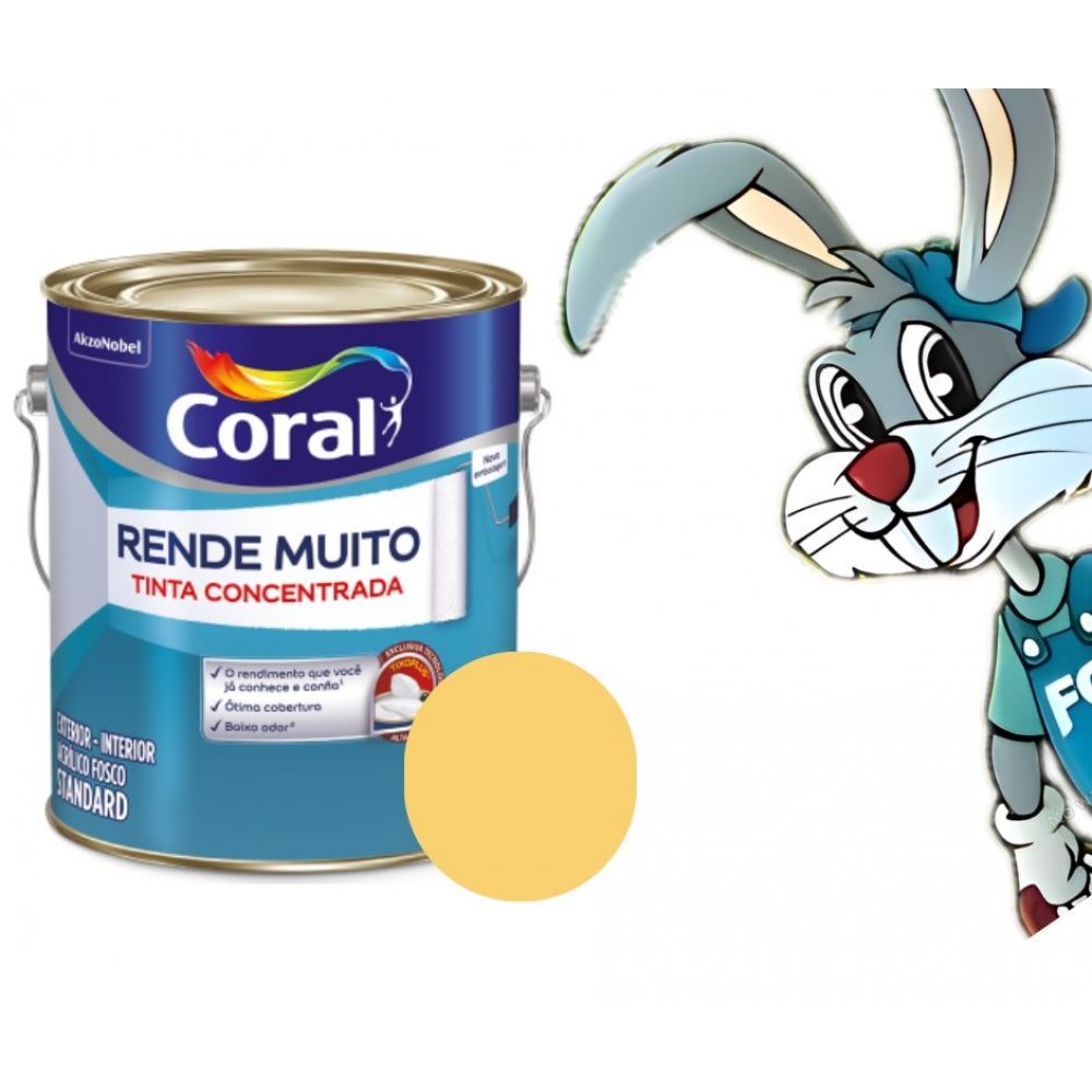 Tinta Coral Rende Muito 3,2L - Tinta concentrada - SINO