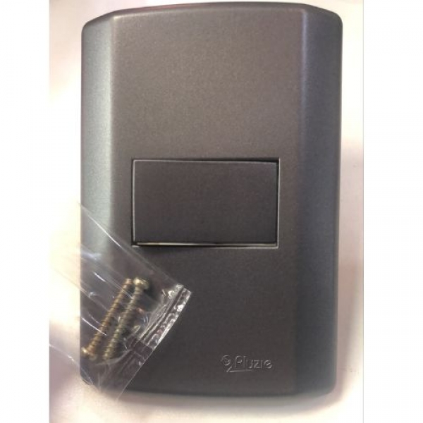 1 Interruptor 1 Tecla Simples - 10A 250V - GRAFITE