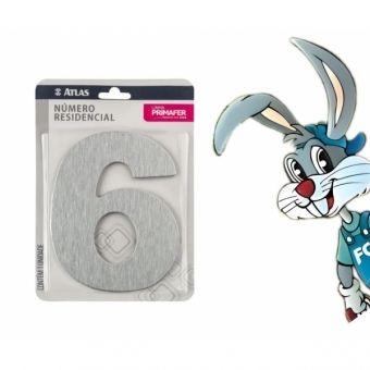Numero Residencial 0 ADESIVO - cód 22617