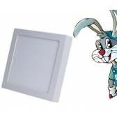 Plafon Quadrado 24w Sobrepor Led Branco Frio Painel Bivolt - cód 8273