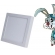 Plafon Quadrado 24w Sobrepor Led Branco Frio Painel Bivolt - cód 8273