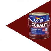 Esmalte Coralit Ultra Resistência 900ml - VERMELHO GOYA