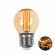 Lâmpada 4W Filamento G45 Vidro - AMBAR - Cód 29225 - FILAMENTO
