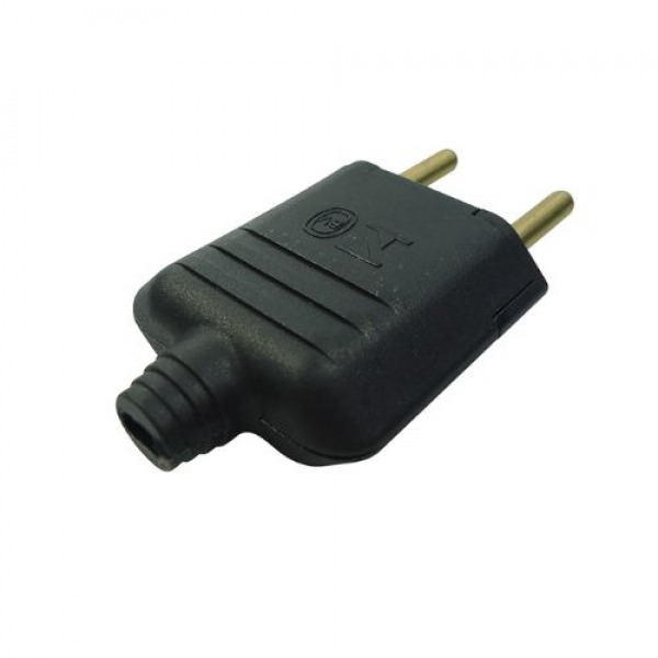 Plug Macho 2P 10A 250V - Cód 5816 - MARGIRIUS