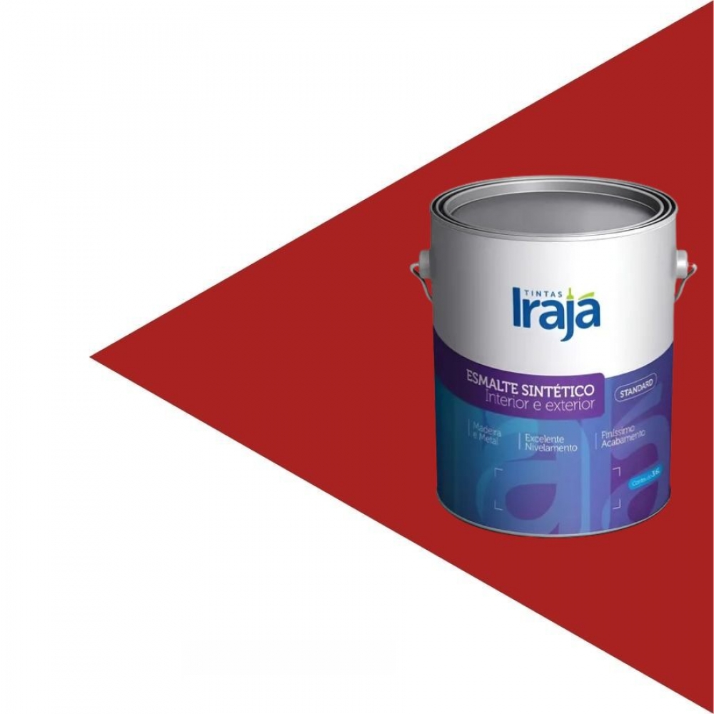 Esmalte Sintético Irajá 900ml (base solvente) - VERMELHO