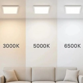 Painel de Led Embutir Quadrado 18W - Cód 36158