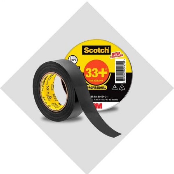Fita Isolante - 19mm x 20m (33+) - cód 11466 - 19mm x 20m