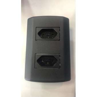 Tomada Dupla 2P+T 10A 250V