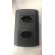 Tomada Dupla 2P+T 10A 250V - PRETO FOSCO
